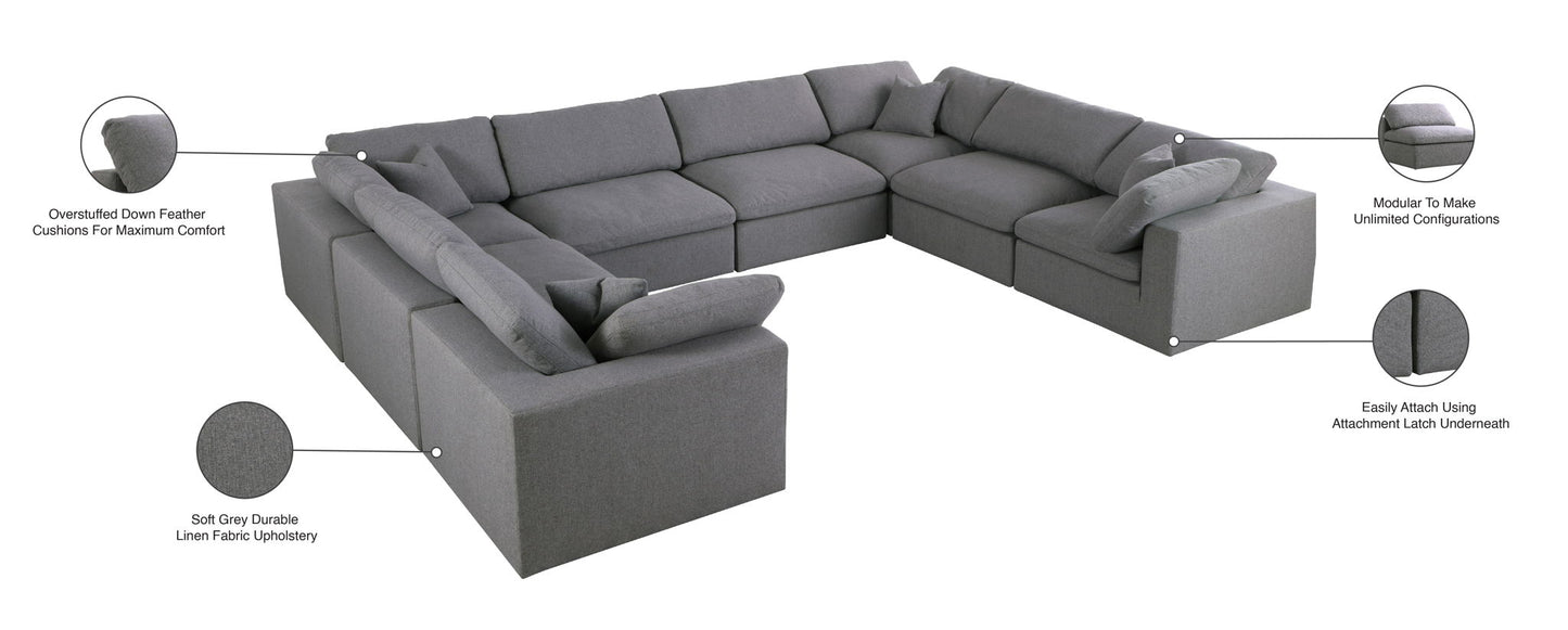 Serene - 8 Piece Modular Sectional
