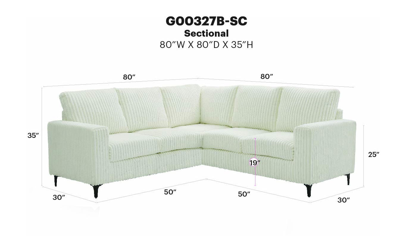 Glory Furniture - Houston - Sectional