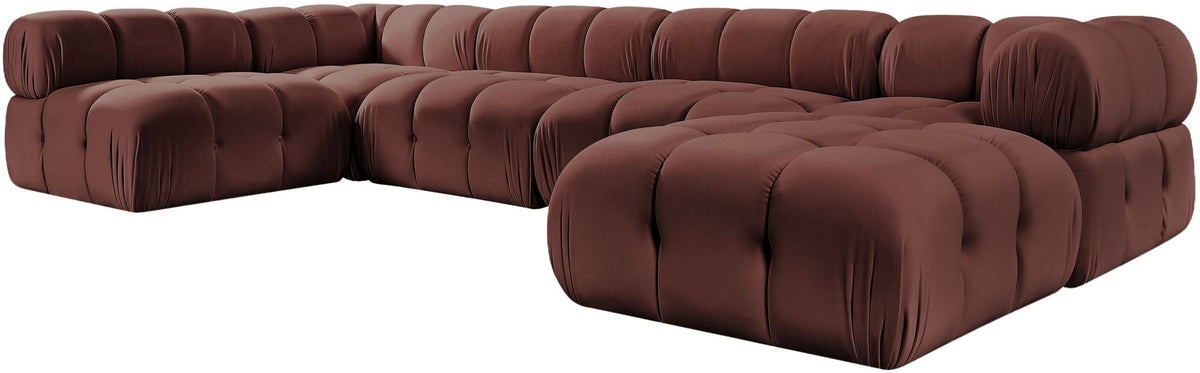 Orin - 6 Piece Modular Sectional (3 Modular Chairs, 2 Corner Chairs & Ottoman)
