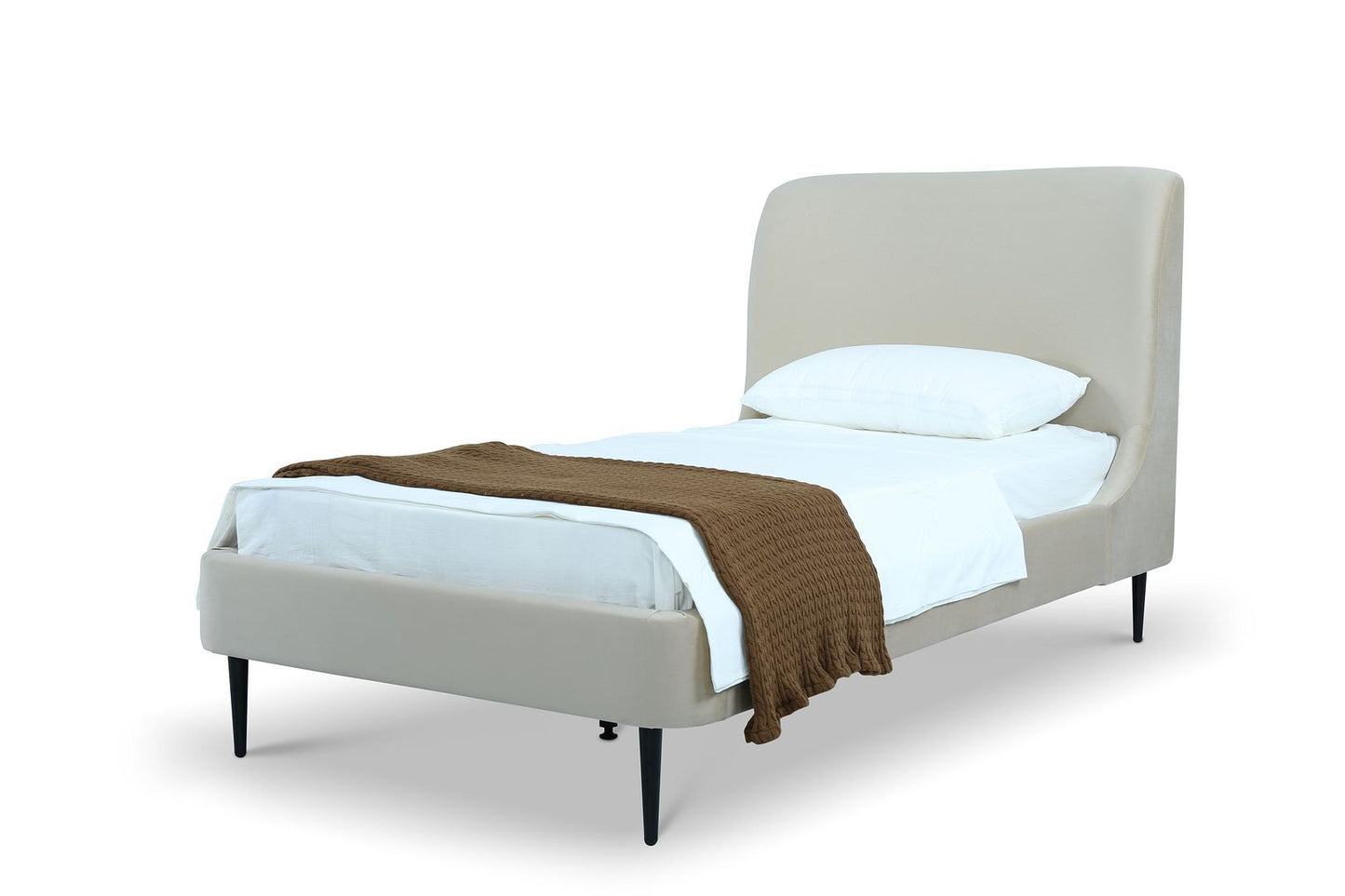 Manhattan Heather - Bed With Black Legs