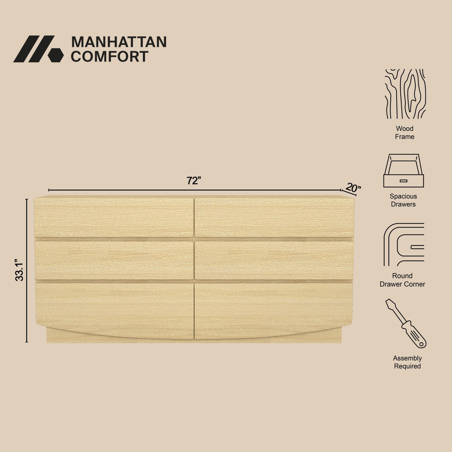 Manhattan Ardea - Dresser