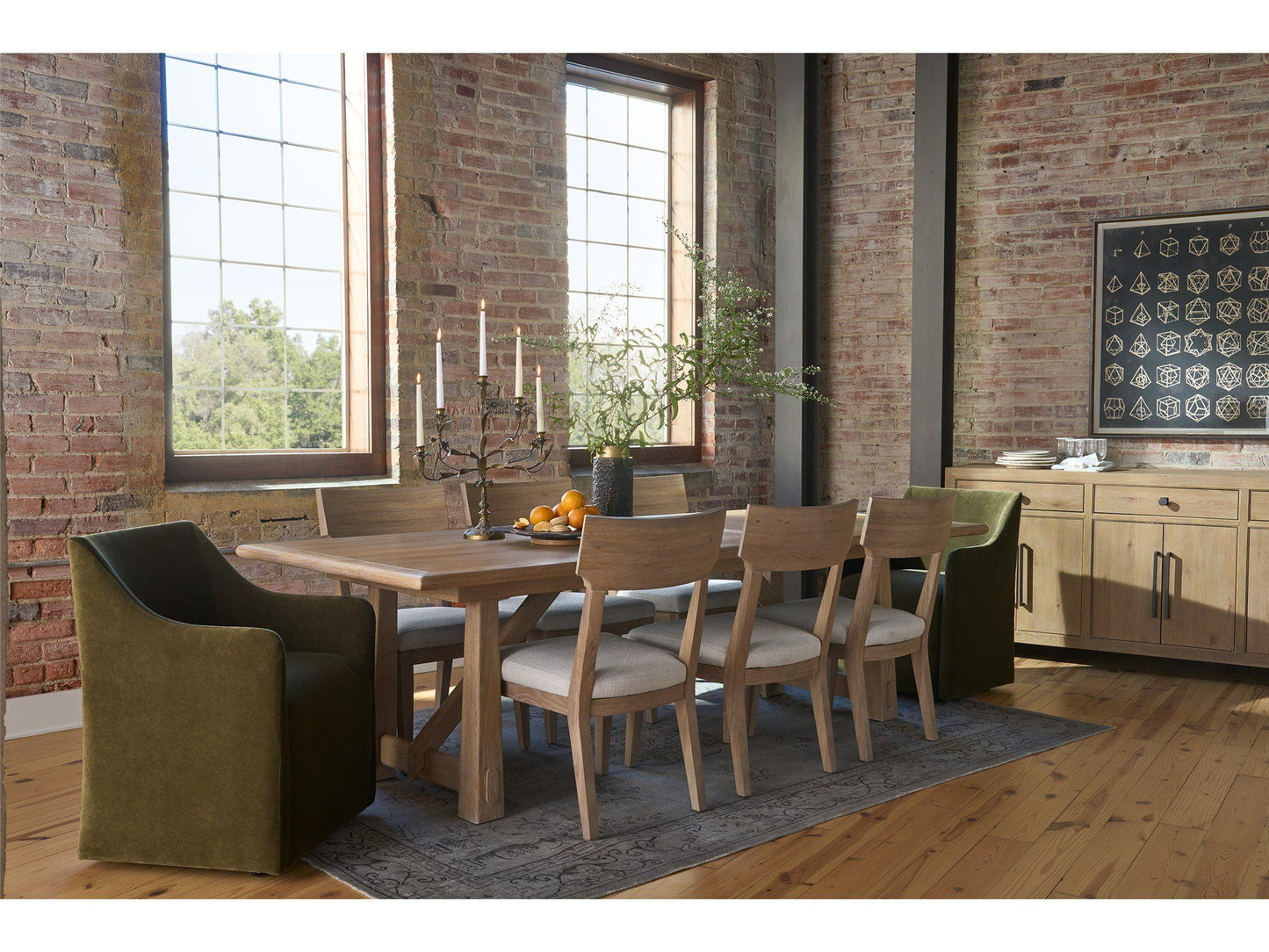 Griffith Park - Wood Back Side Chair (Set of 2)
