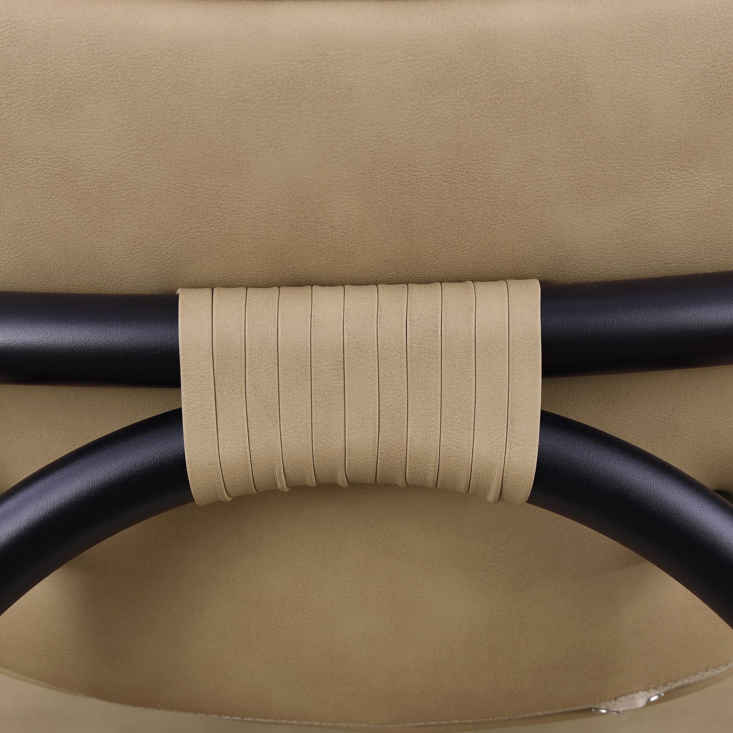 Serava - Faux Leather Upholstered Bar Stool - Tan