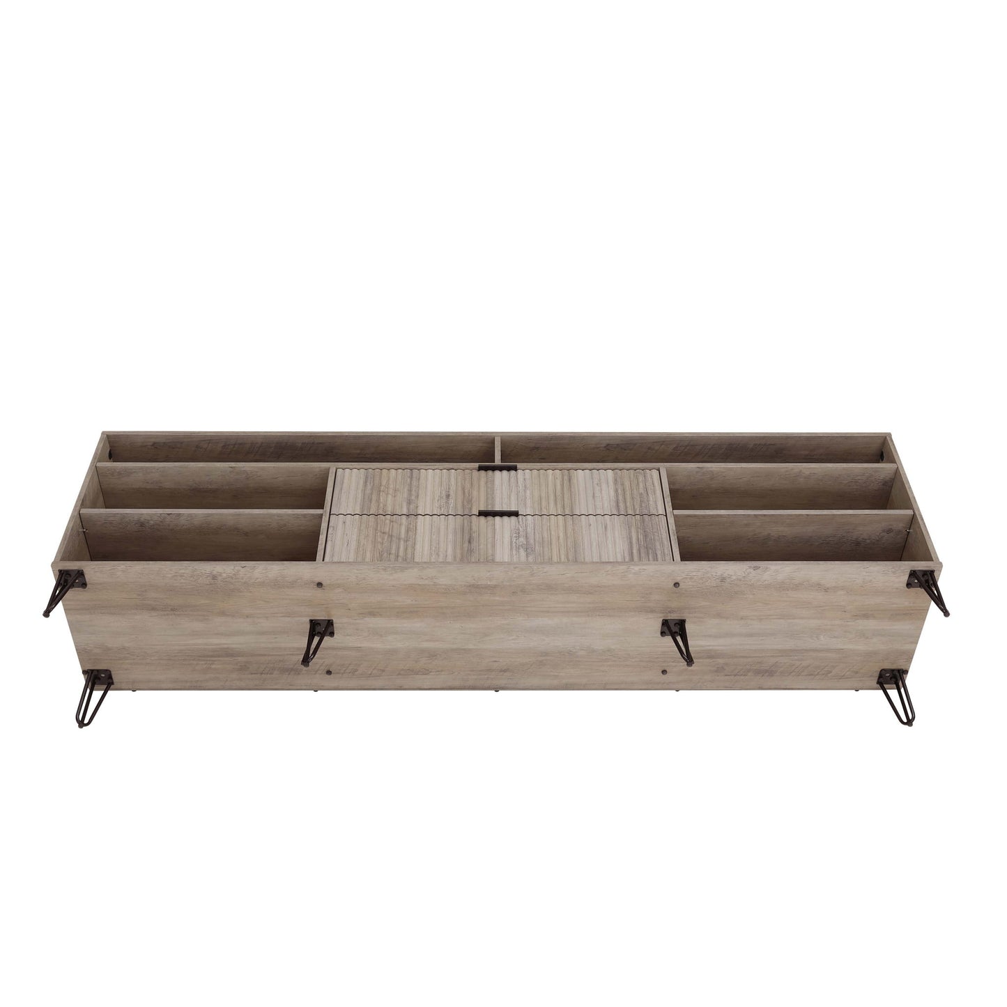 Manhattan Dumbo - Fluted TV Stand