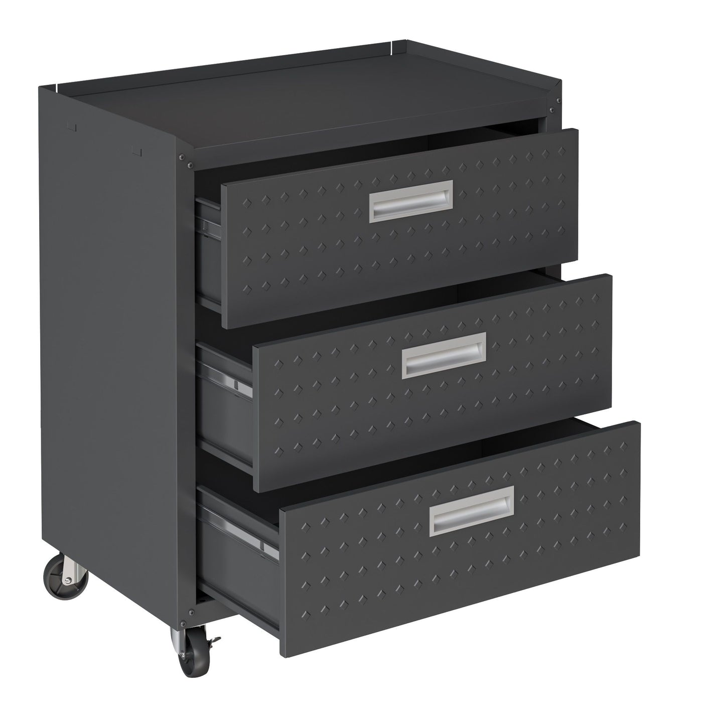 Manhattan Fortress - 3-Drawer Rolling Garage Cabinet