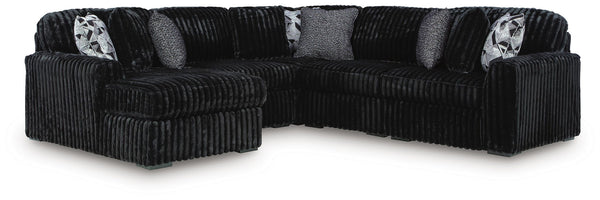 Midnight-Madness - 5 Piece Sectional