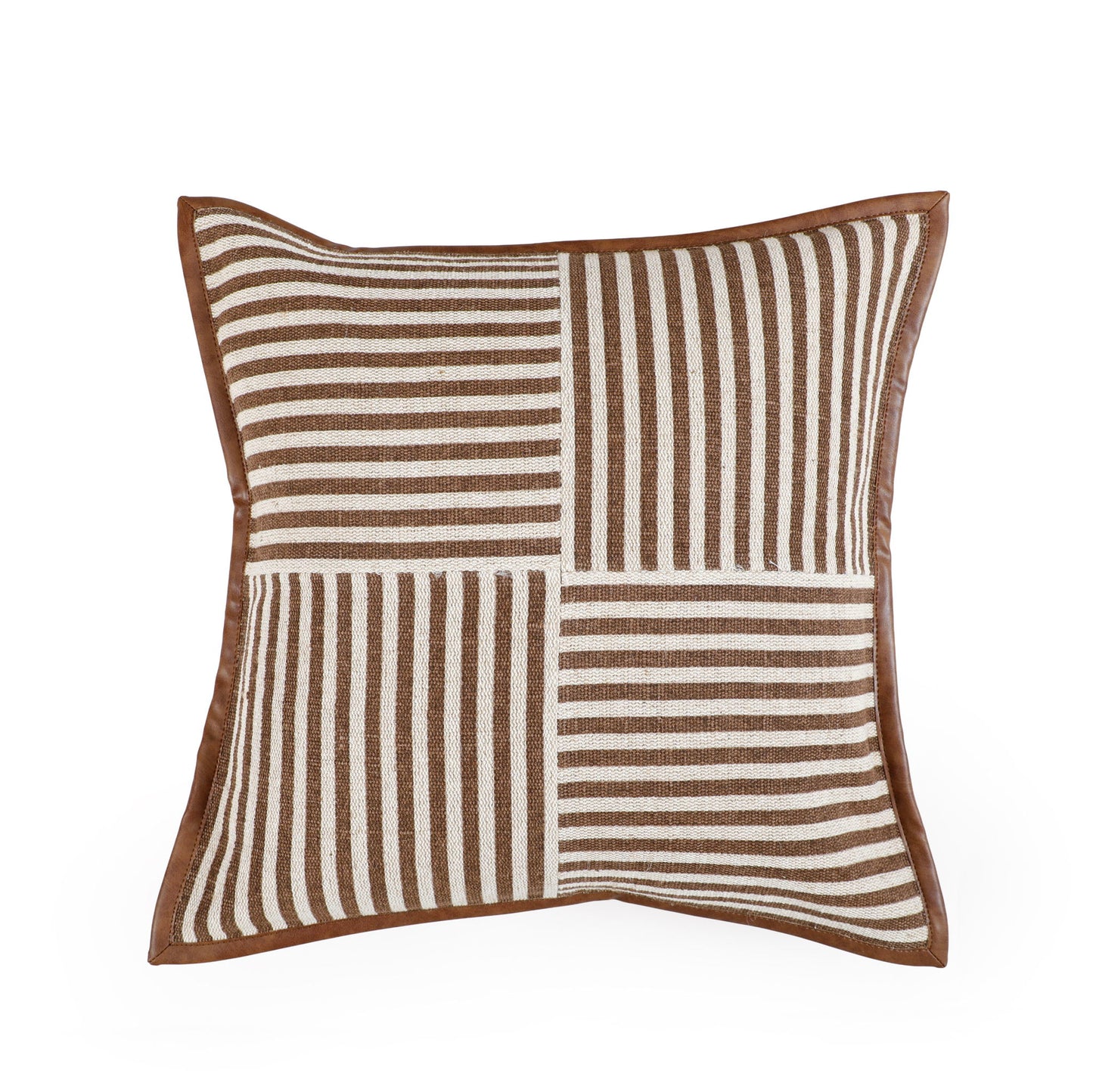 Kora - Cotton Jute Throw Pillow - Cover