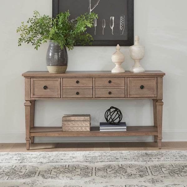 Haven Hills - Sofa Table - Camel Beige