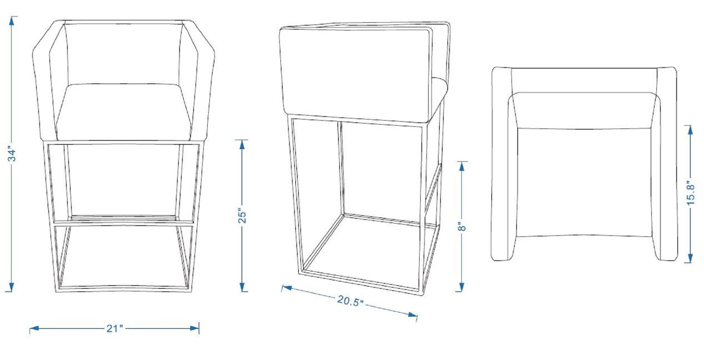 Manhattan Embassy - Counter Stool