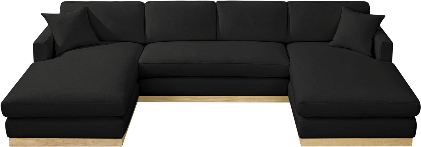 Johanna - 3 Piece Sectional - Natural Base
