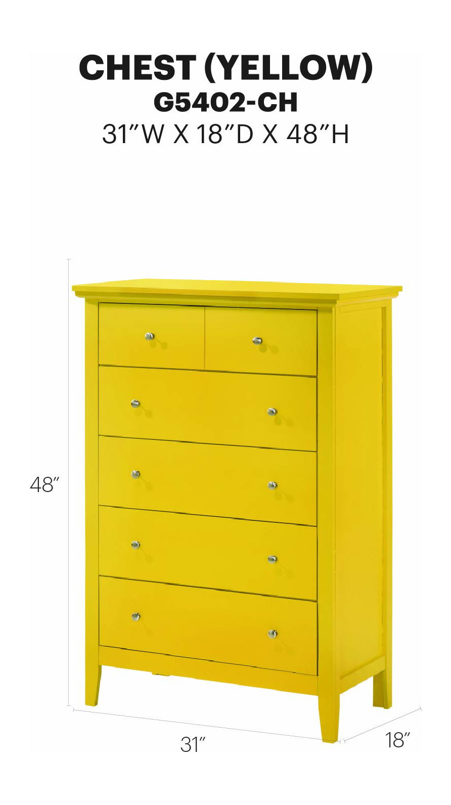Glory Furniture - Hammond - Chest