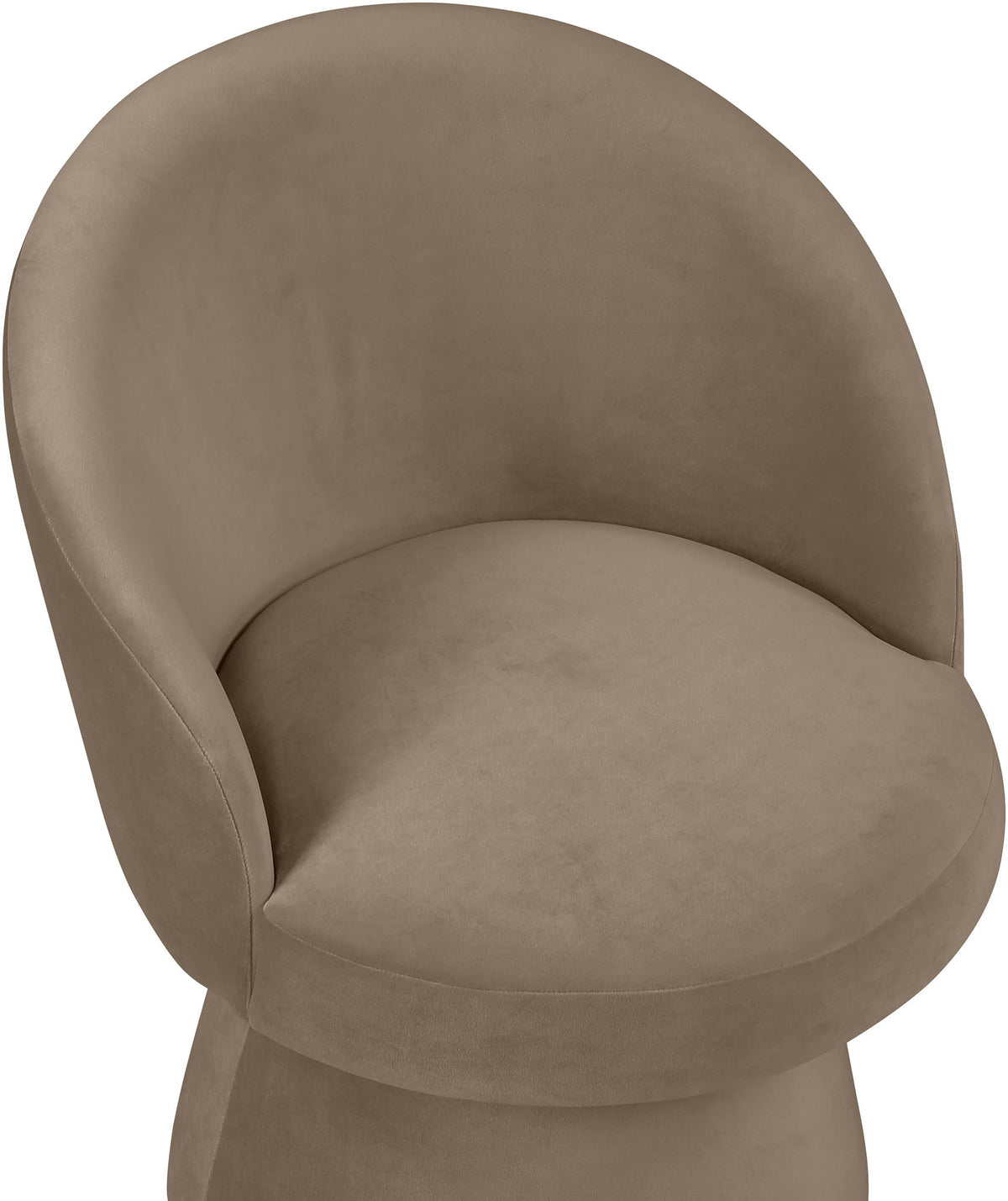 Selene - Upholstered Swivel Dining Chair