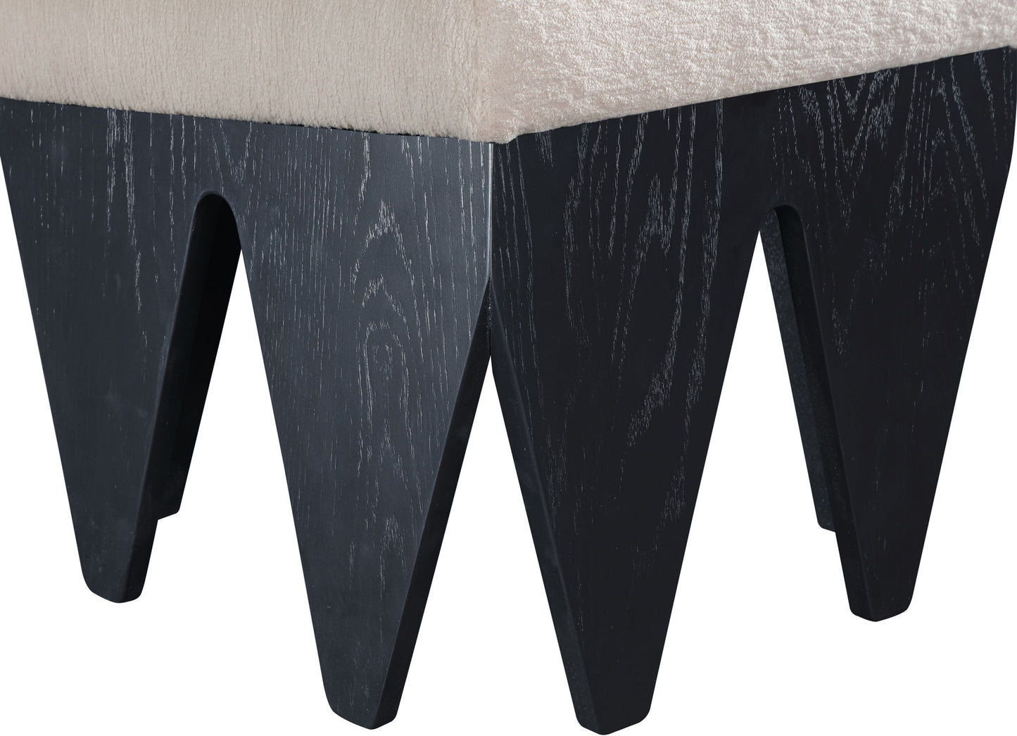 Altair - Fabric Bench - Black Base
