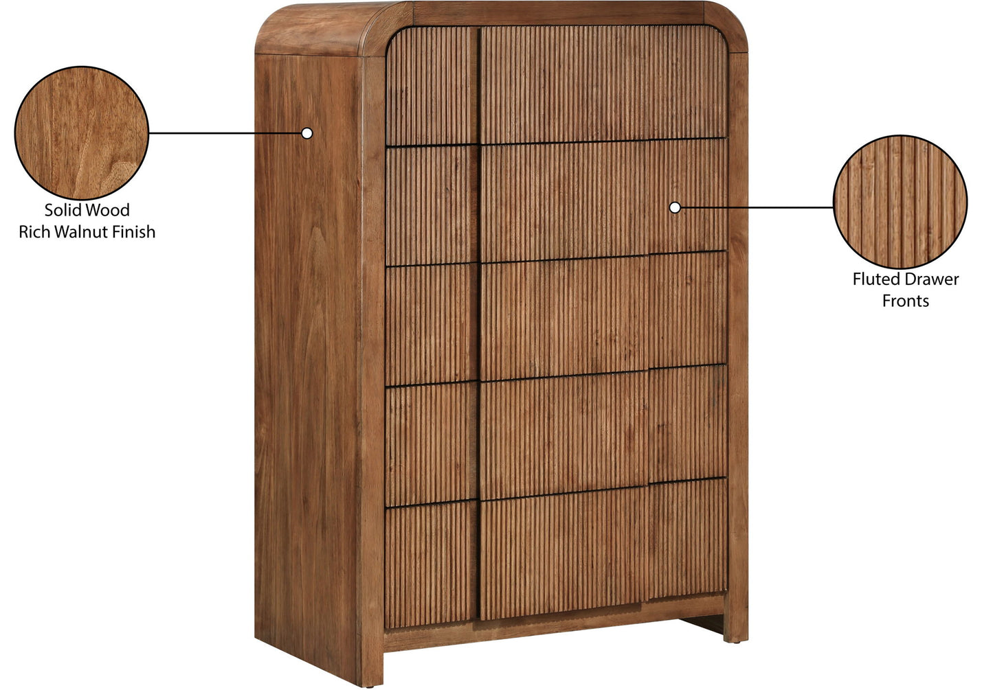Fluted - Chest
