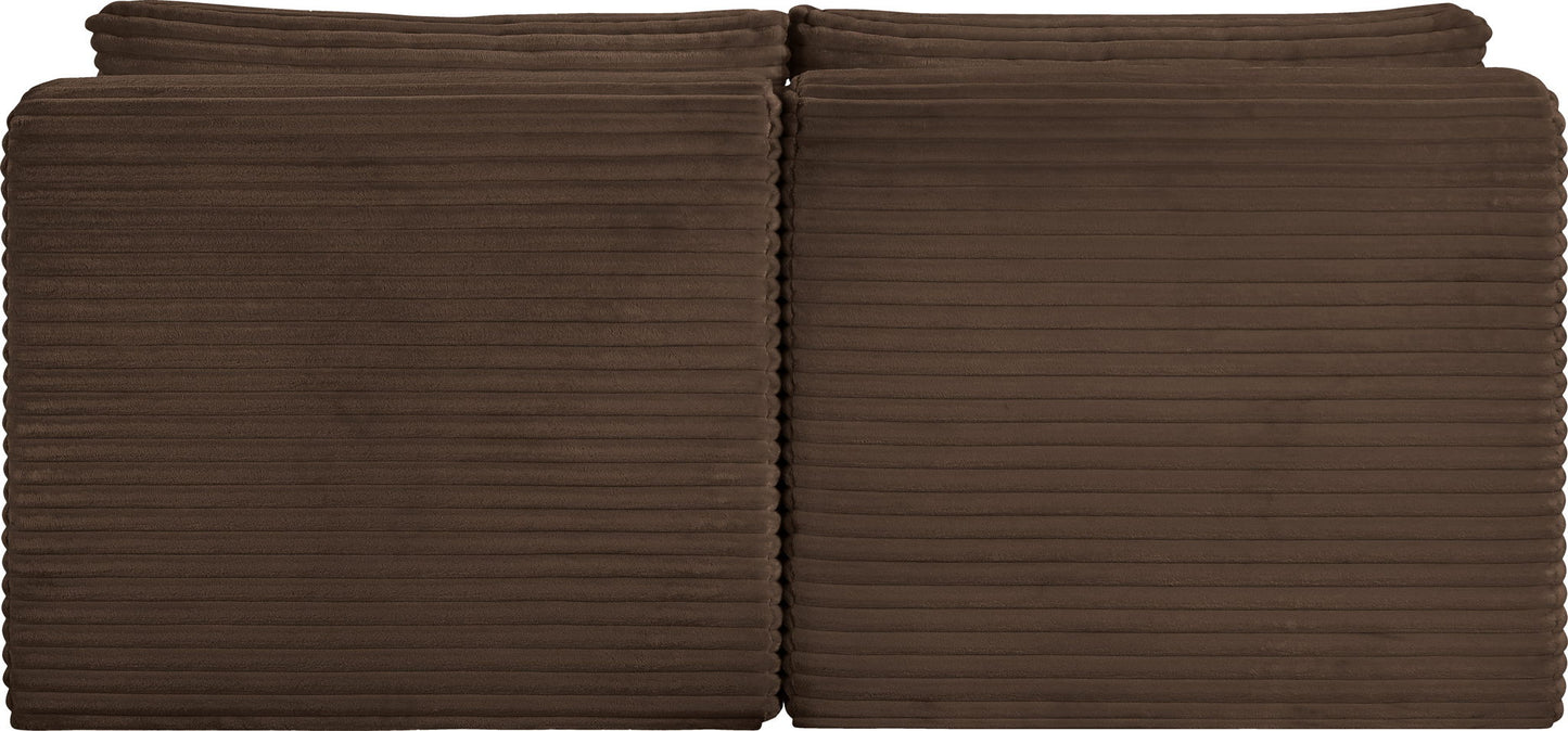 Shaggy - 2 Seat Modular Armless Sofa