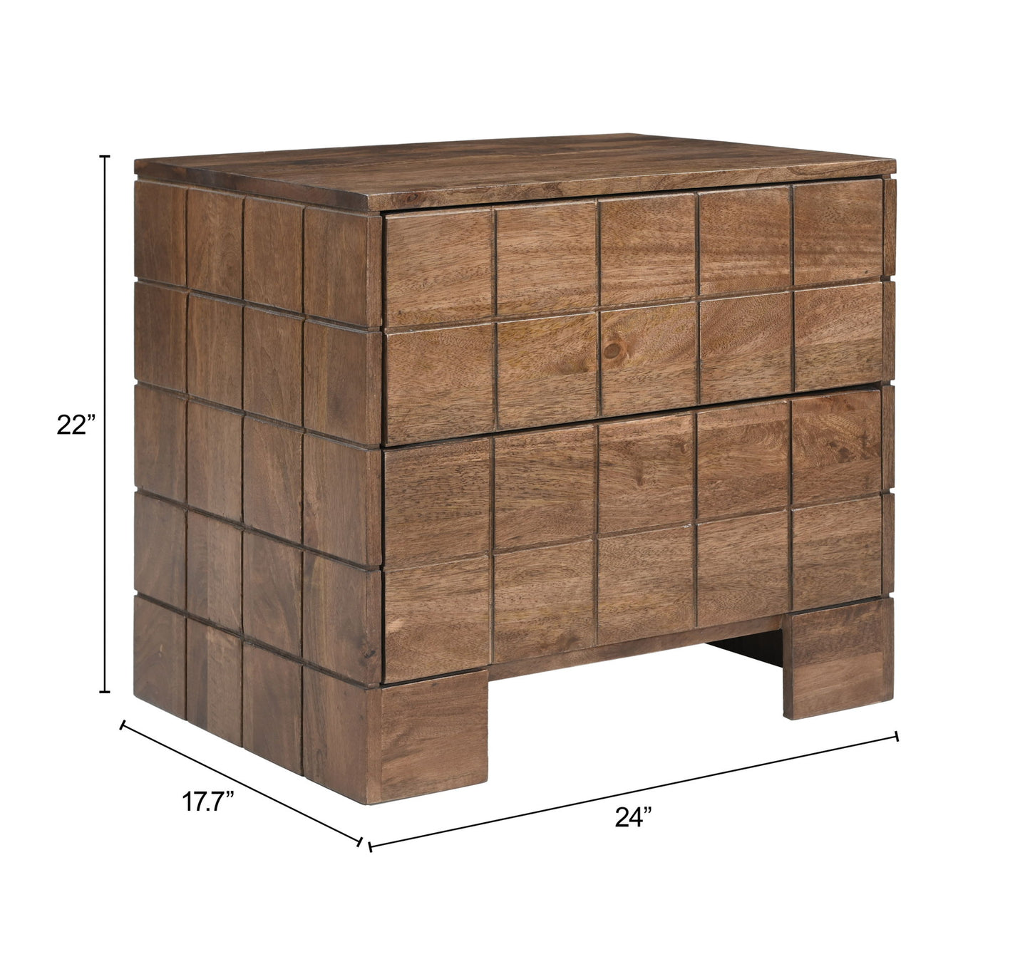 Modo - Nightstand - Walnut