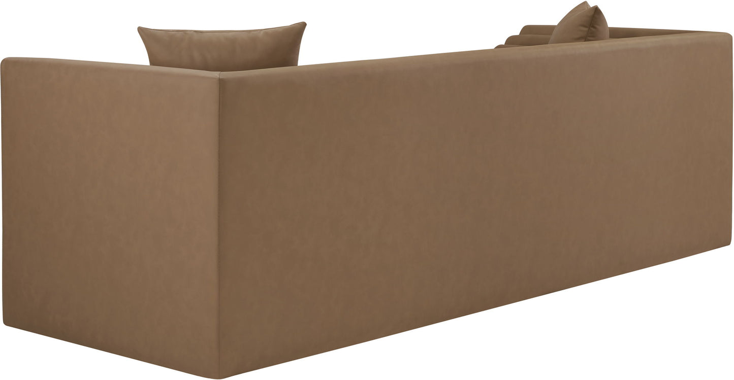 Everett - Vegan Leather Upholstered Sofa
