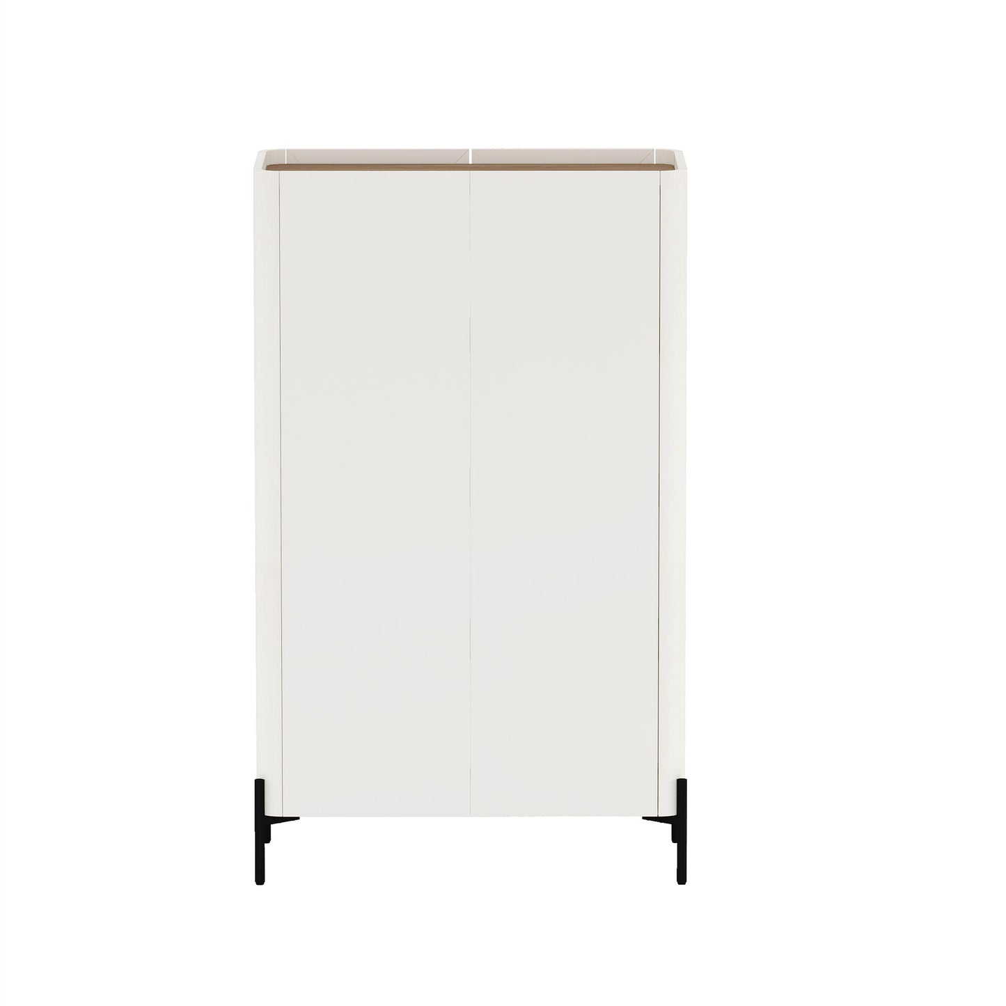 Manhattan Abbey - Bookcase Cabinet With Maple Top