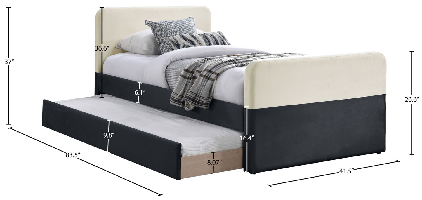 Ivy - Twin Trundle / Storage Bed