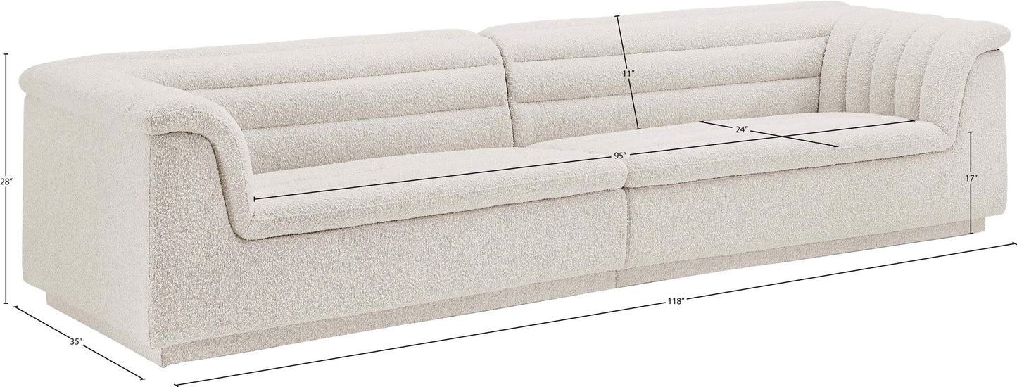 Cascade - Boucle Modular Sofa