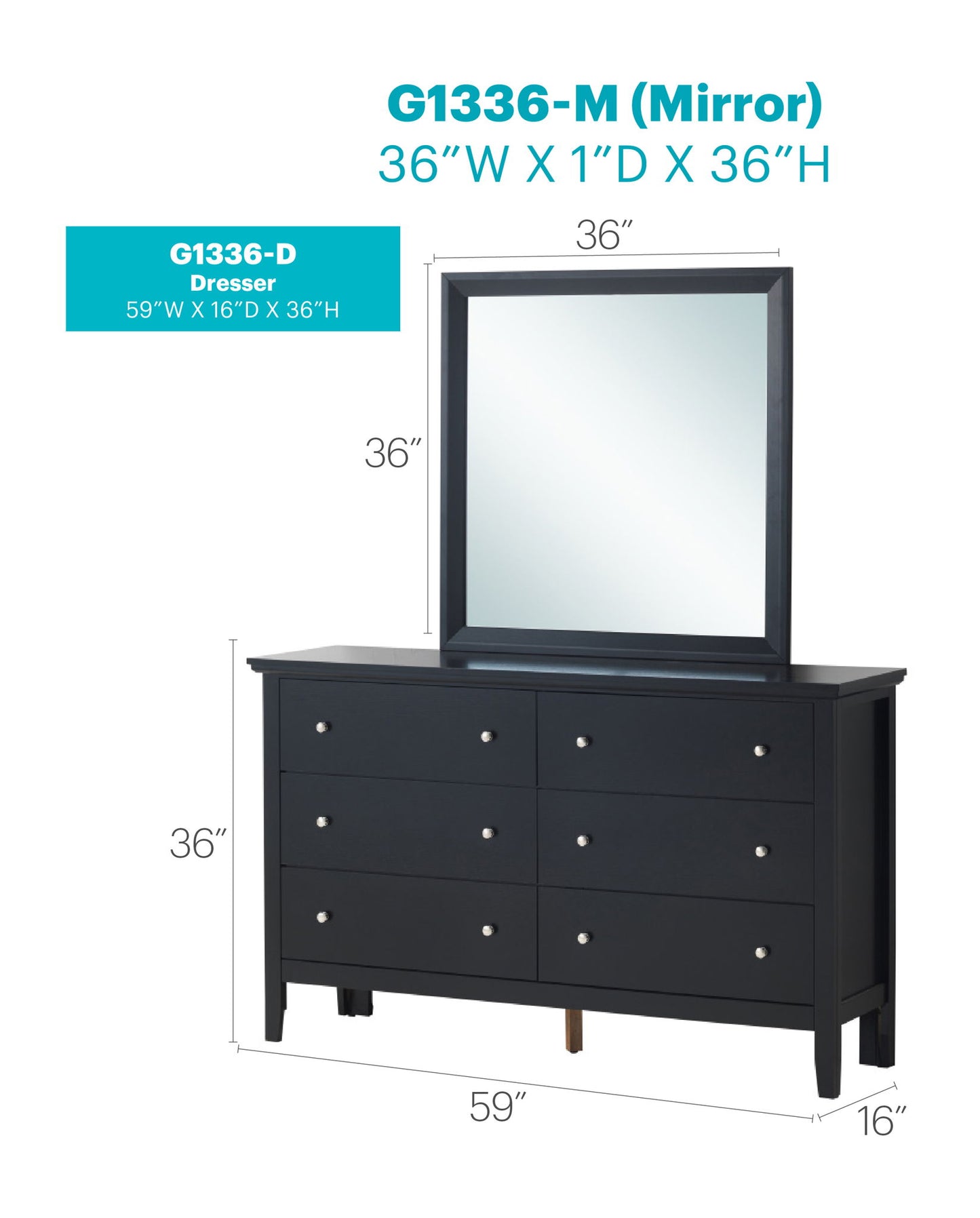 Glory Furniture - Primo - Dresser