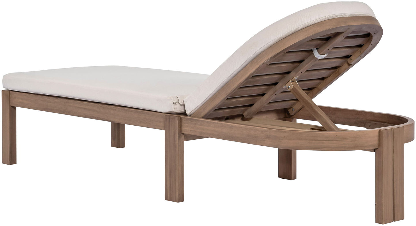 Newport - Water Resistant Fabric Upholstered Outdoor Patio Lounge Chair