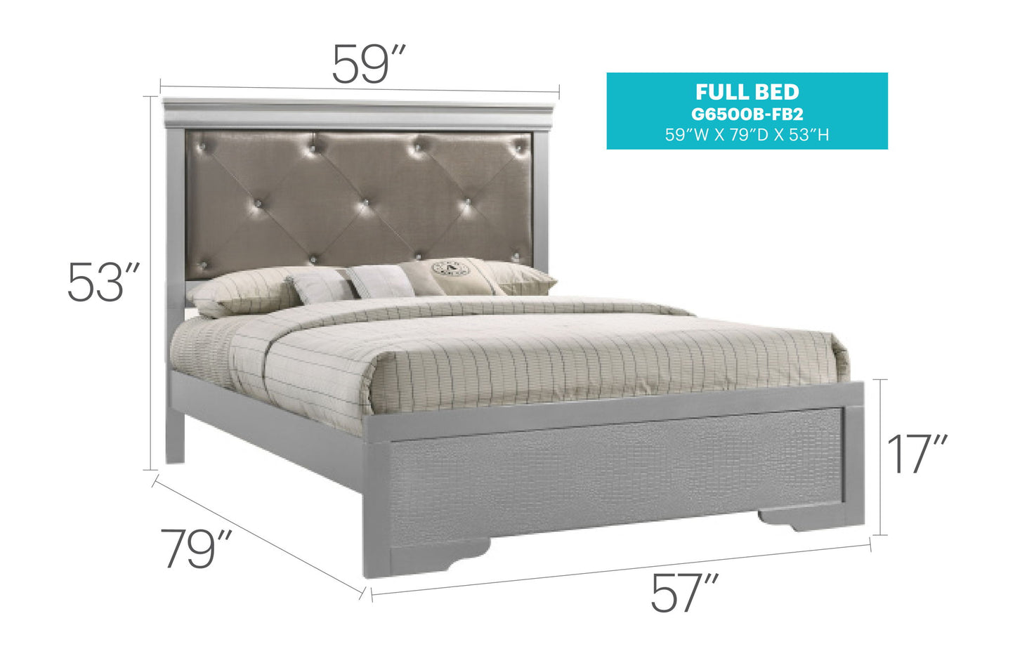 Glory Furniture - Lorana - Bed