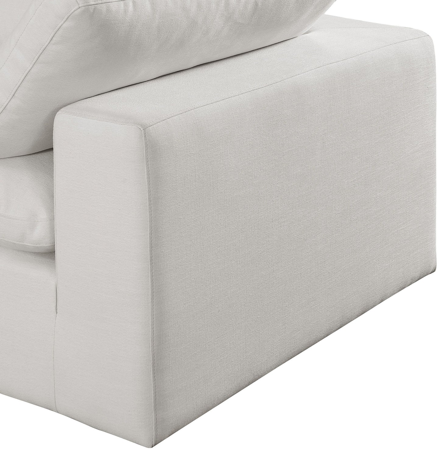 Comfy - 5 Piece Linen Modular Sectional With Chaise
