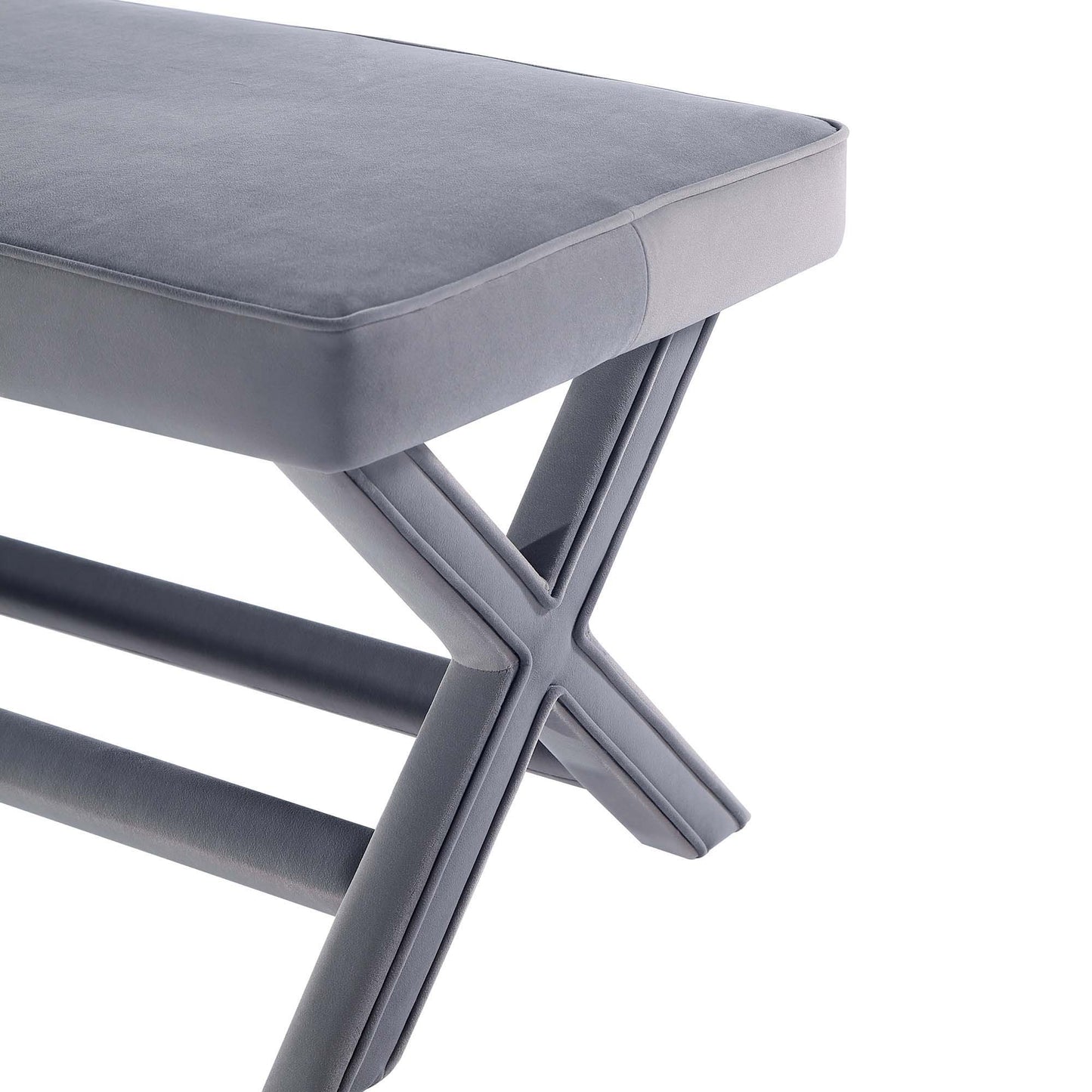 Manhattan Abigail - Velvet Accent Bench