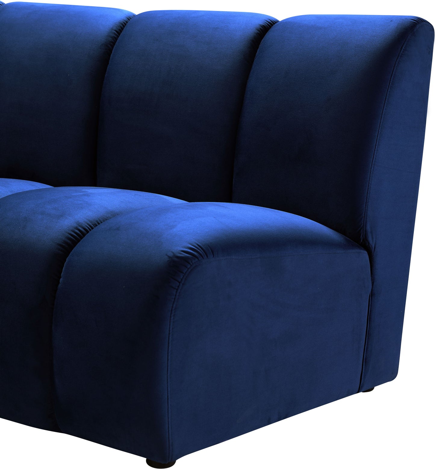 Infinity - 2 Piece Velvet Modular Sectional