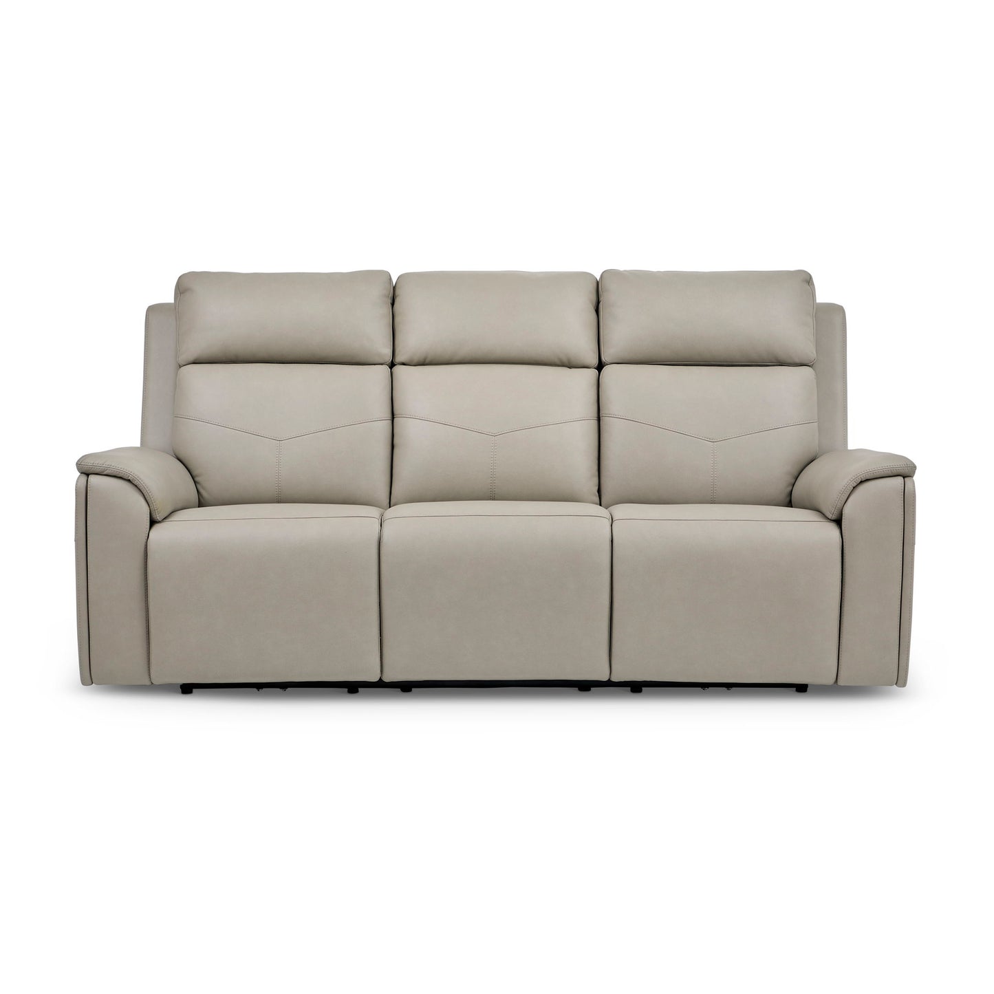Vernon - Power Reclining Sofa With Console, Power Headrest, Lumbar, Heat & Massage