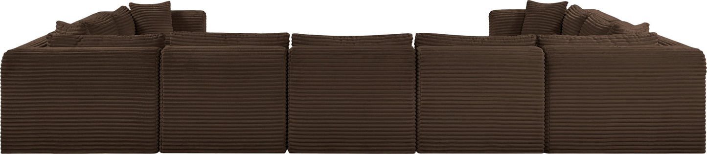 Shaggy - 9 Piece Modular U-Shaped Sectional