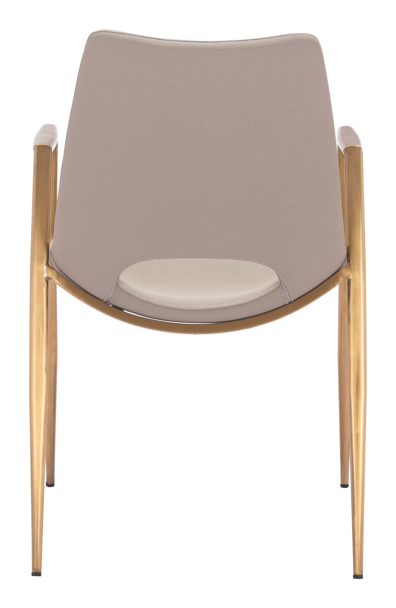 Desi - Dining Chair With Gold Legs (Set of 2)