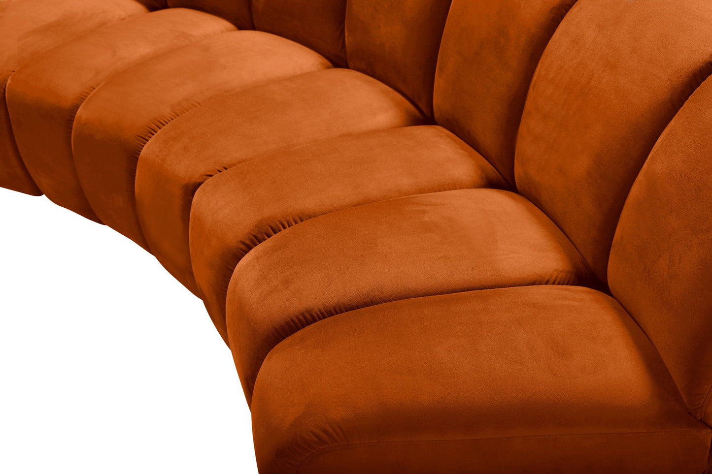 Infinity - 6 Piece Velvet Modular Sectional