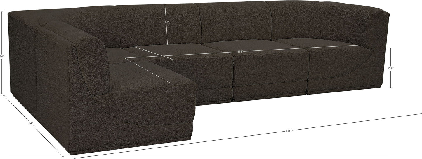 Ollie - 5 Piece Modular Sectional