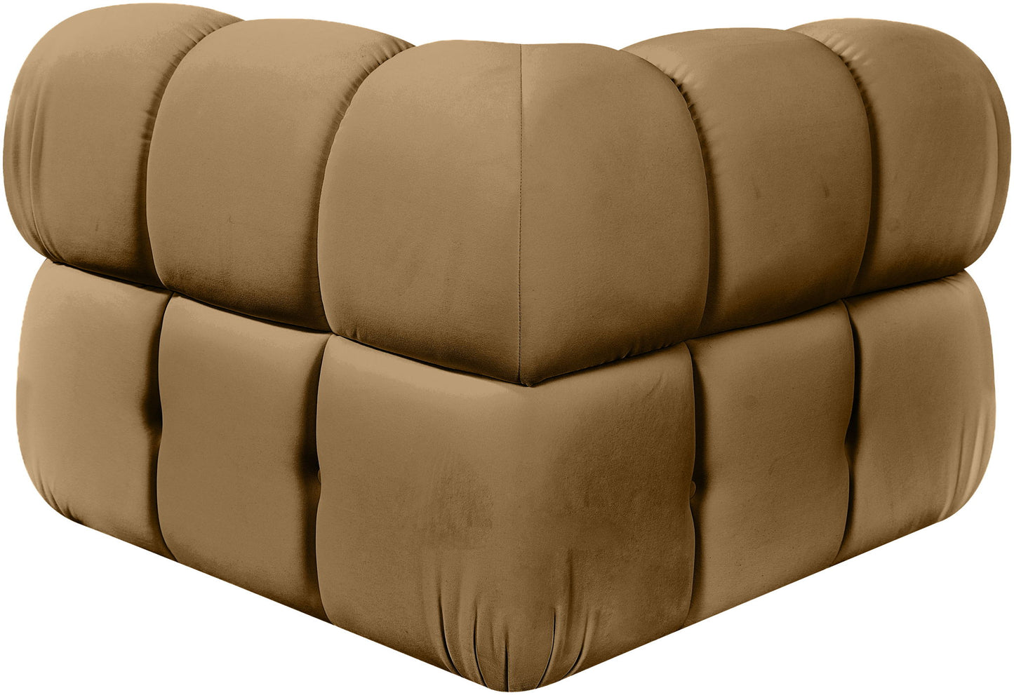Orin - Velvet Performance Fabric Upholstered Modular Corner Chair