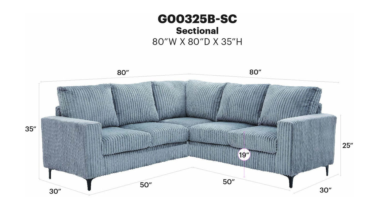 Glory Furniture - Houston - Sectional