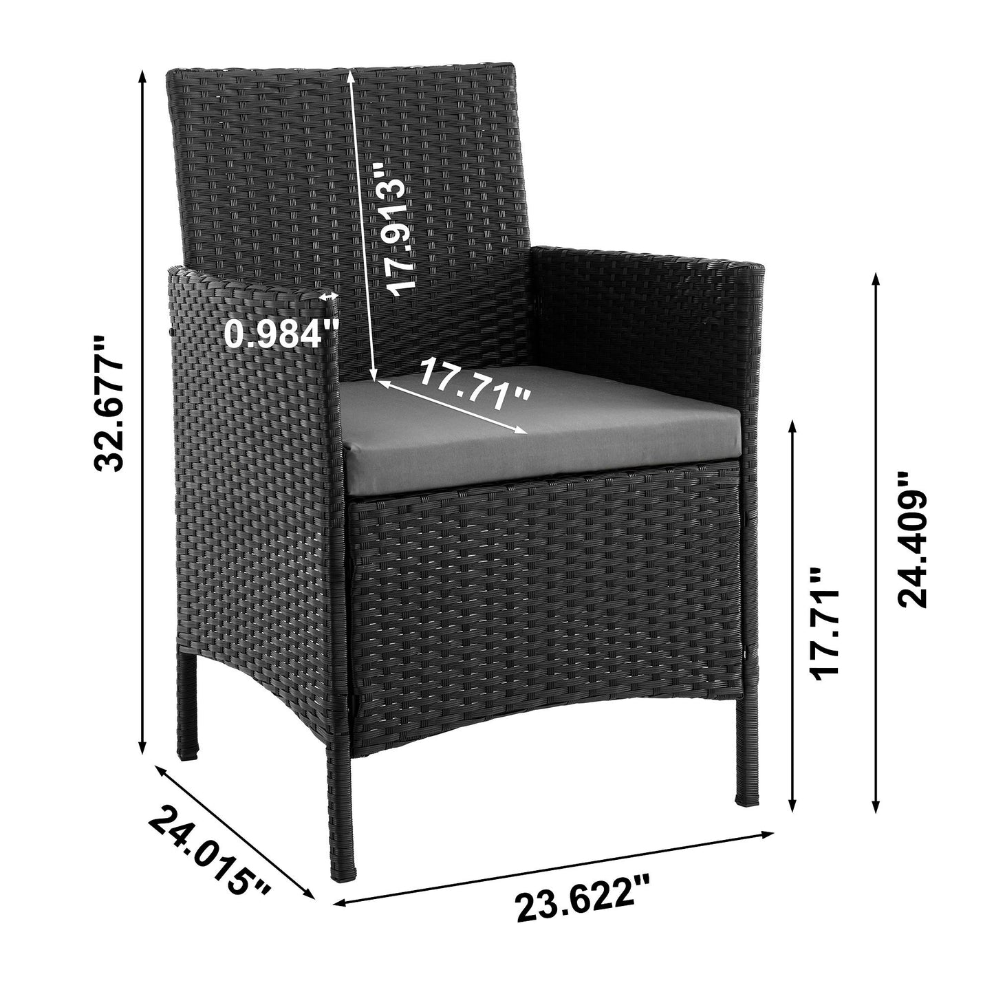 Manhattan Imperia - 3-Piece Conversation Set