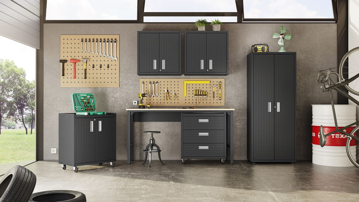 Manhattan Fortress - Rolling Garage Cabinet