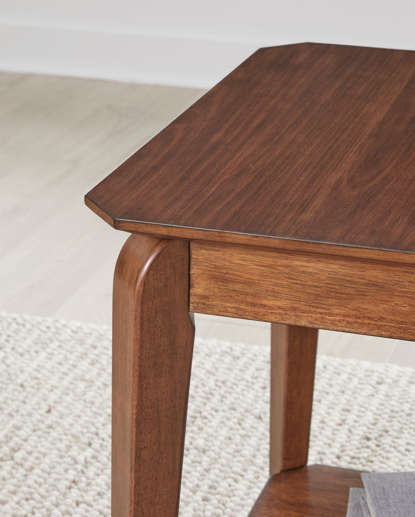 Trenmour - Square End Table - Medium Brown