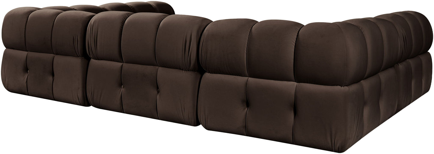 Orin - Velvet 6 Piece Modular Sectional