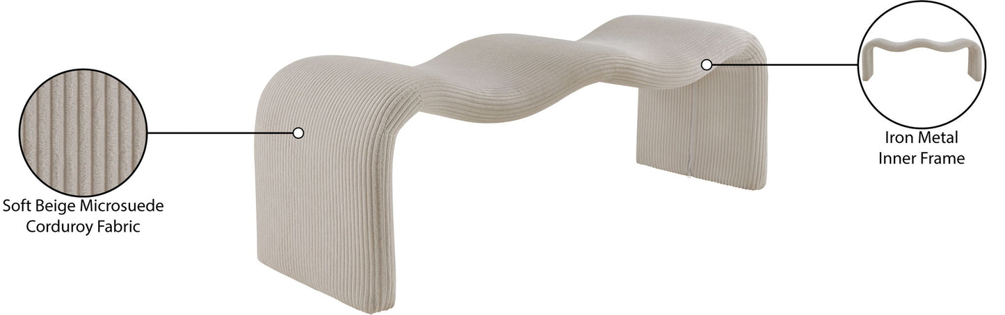 Willow - Corduroy Bench