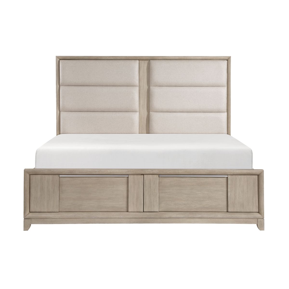 McKewen Eastern King Platform Bed with Footboard Storage