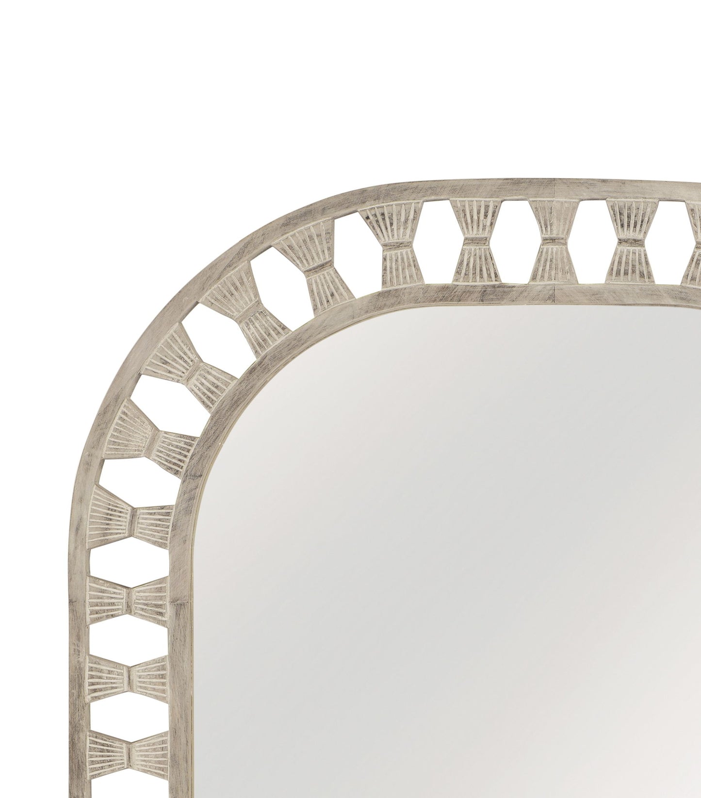 Enya - Wall Mirror - Beige