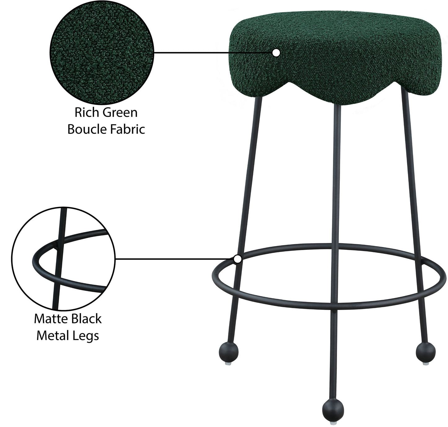 Fleur - Counter Stool