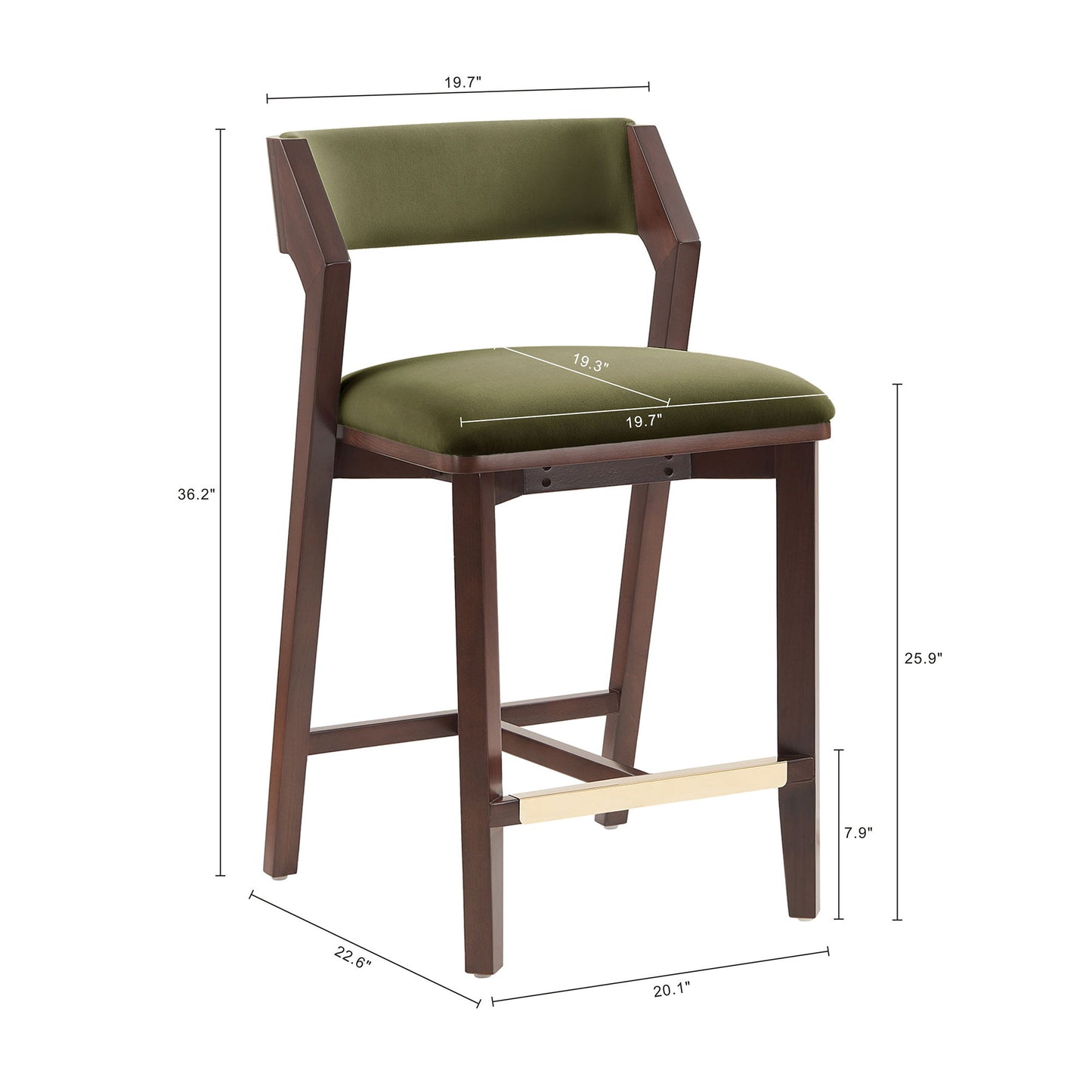 Manhattan Patricia - Counter Stool