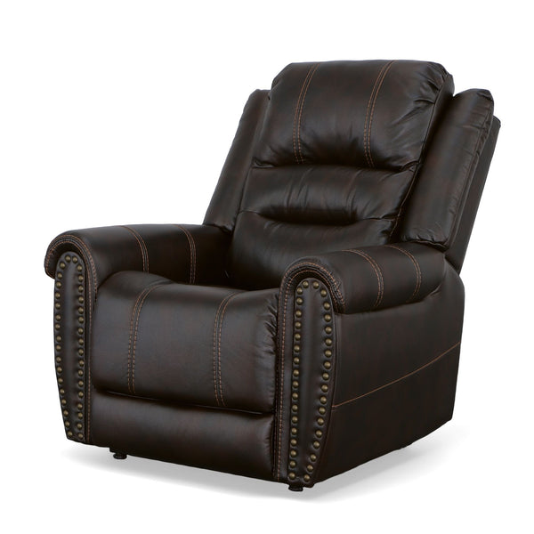 Oscar - Power Lift Recliner With Right-Hand Control & Power Headrest - Molasses