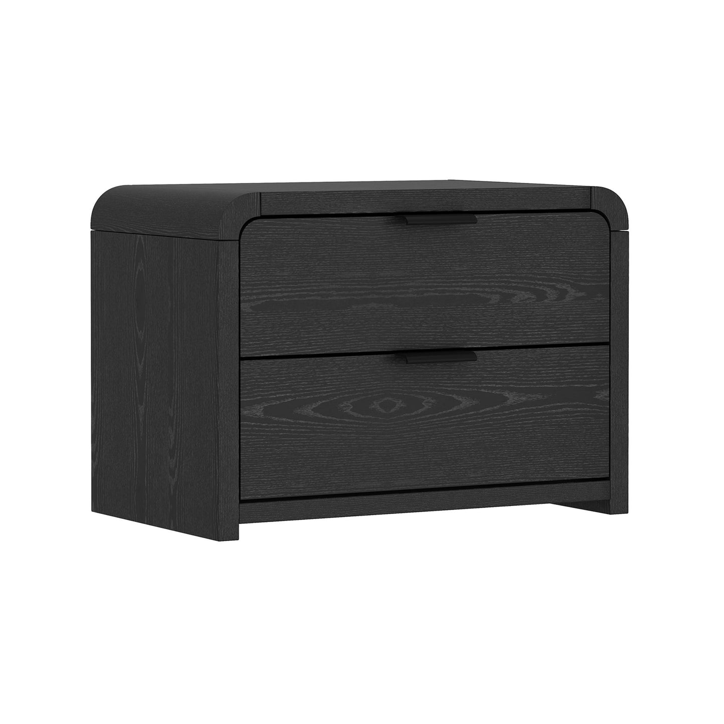Manhattan Grace - Nightstand With Black Handles