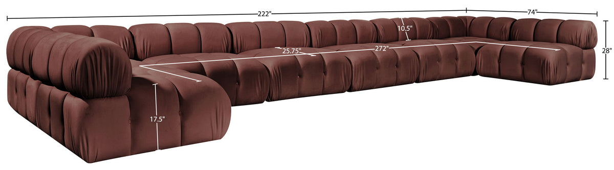 Orin - 8 Piece Modular Sectional (6 Modular Chairs, 2 Corner Chairs)