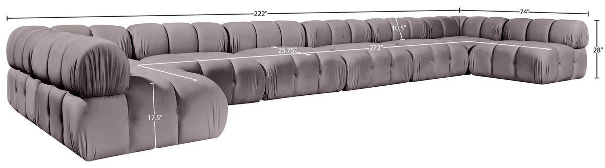 Orin - 8 Piece Modular Sectional (6 Modular Chairs, 2 Corner Chairs)